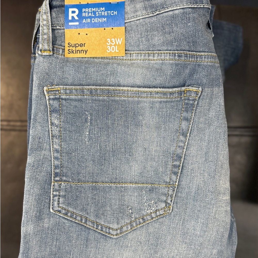Aeropostale Super Skinny Jeans - Blue 33W 30L NWT